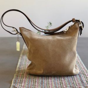Coach Small Suede Bag